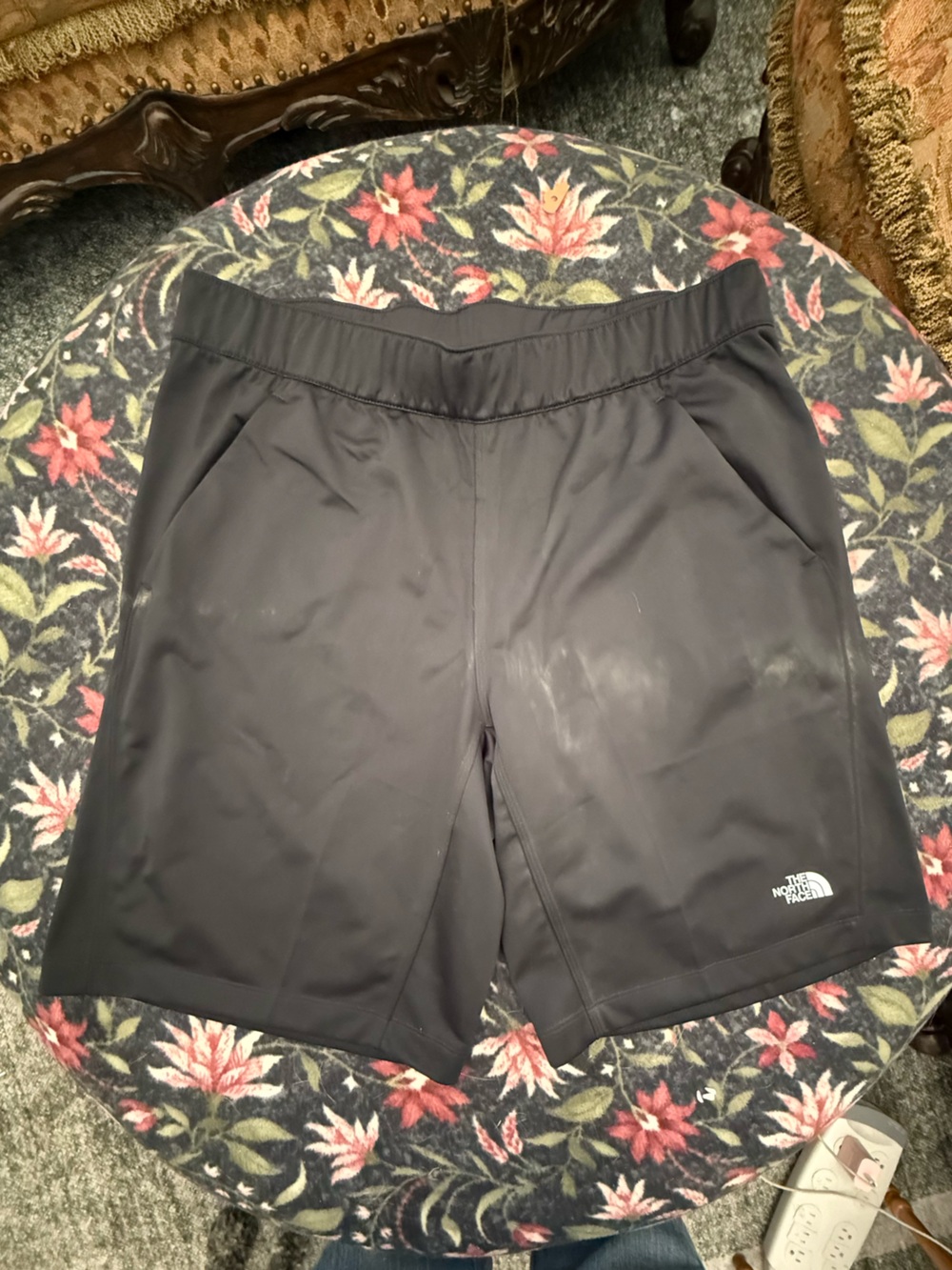 The North Face Black Men's Athletic Shorts with Logo